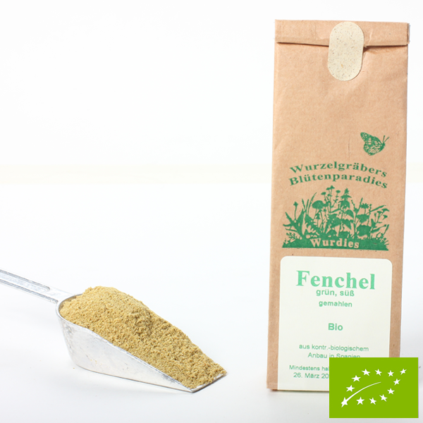 BIO Fenchel grün, süß, gemahlen